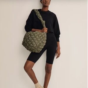 Mango NWT Quilted maxi bag